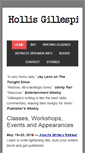 Mobile Screenshot of hollisgillespie.com